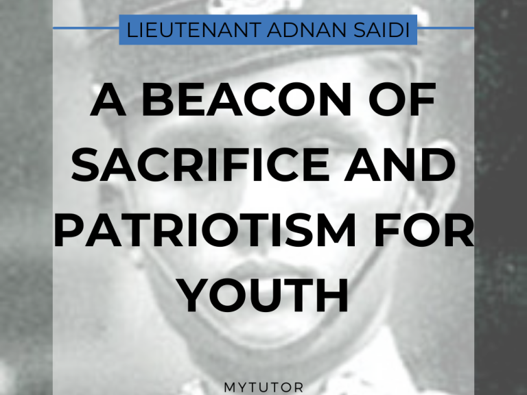 Lieutenant Adnan Saidi: A Beacon of Sacrifice and Patriotism for Youth